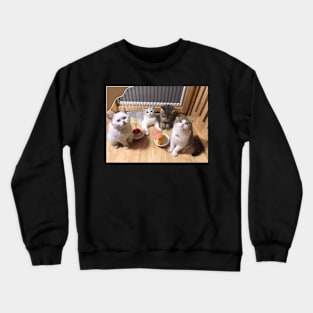 get us some food right away Crewneck Sweatshirt